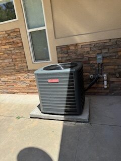 new air conditioning unit installed